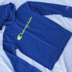 2 for $15 Big Kids Medium Champion Lightweight Hooded Shirt Big Front Pocket